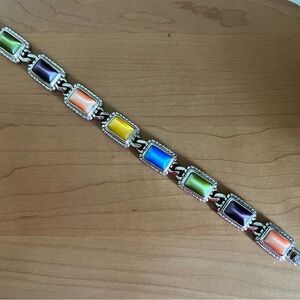 Premier Designs Multicolor Silver Bracelet